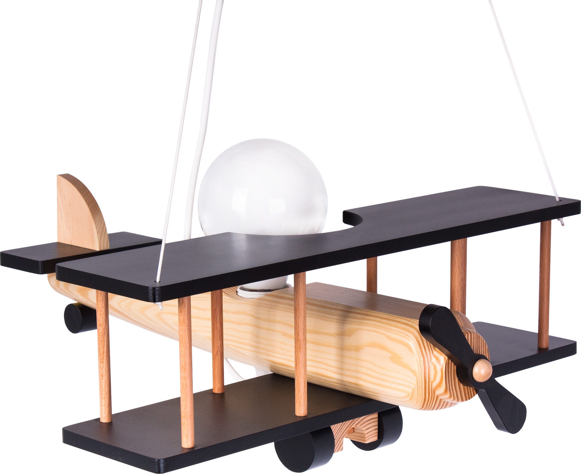 hellux samolot duży lampa wisząca pokój dla dziecka dziecięca